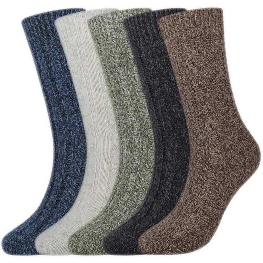 Jeasona Wool Socks for Women Warm Winter Thermal Thick Socks Gifts for Women Mom
